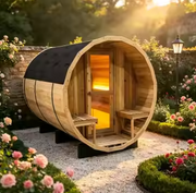 Panoramic Barrel Sauna