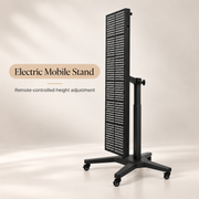 Azure AL5000 black electric mobile stand with remote-controlled height adjustment