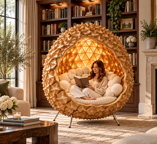 Durian Cocoon Chair - Custom Fiberglass Lounge