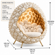 Durian Cocoon Chair - Custom Fiberglass Lounge