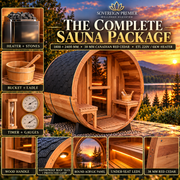 Panoramic Barrel Sauna
