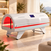LUM-R1160 full-body red light therapy bed in White